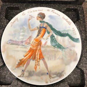 1925 Ganeau's Women of the Century Porcelian COA